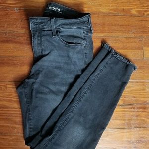 Dark Gray Wash Rockstar Skinny Jeans Old Navy